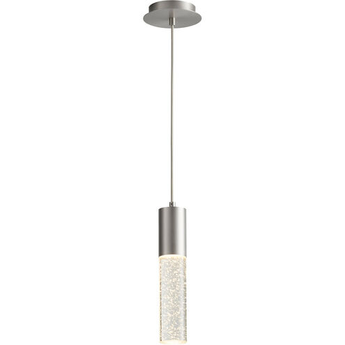 Spirit LED 3 inch Satin Nickel Pendant Ceiling Light