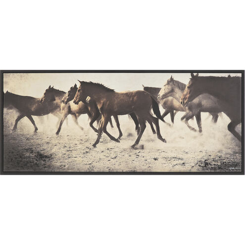 Ares Beige/Brown/Black Canvas Art