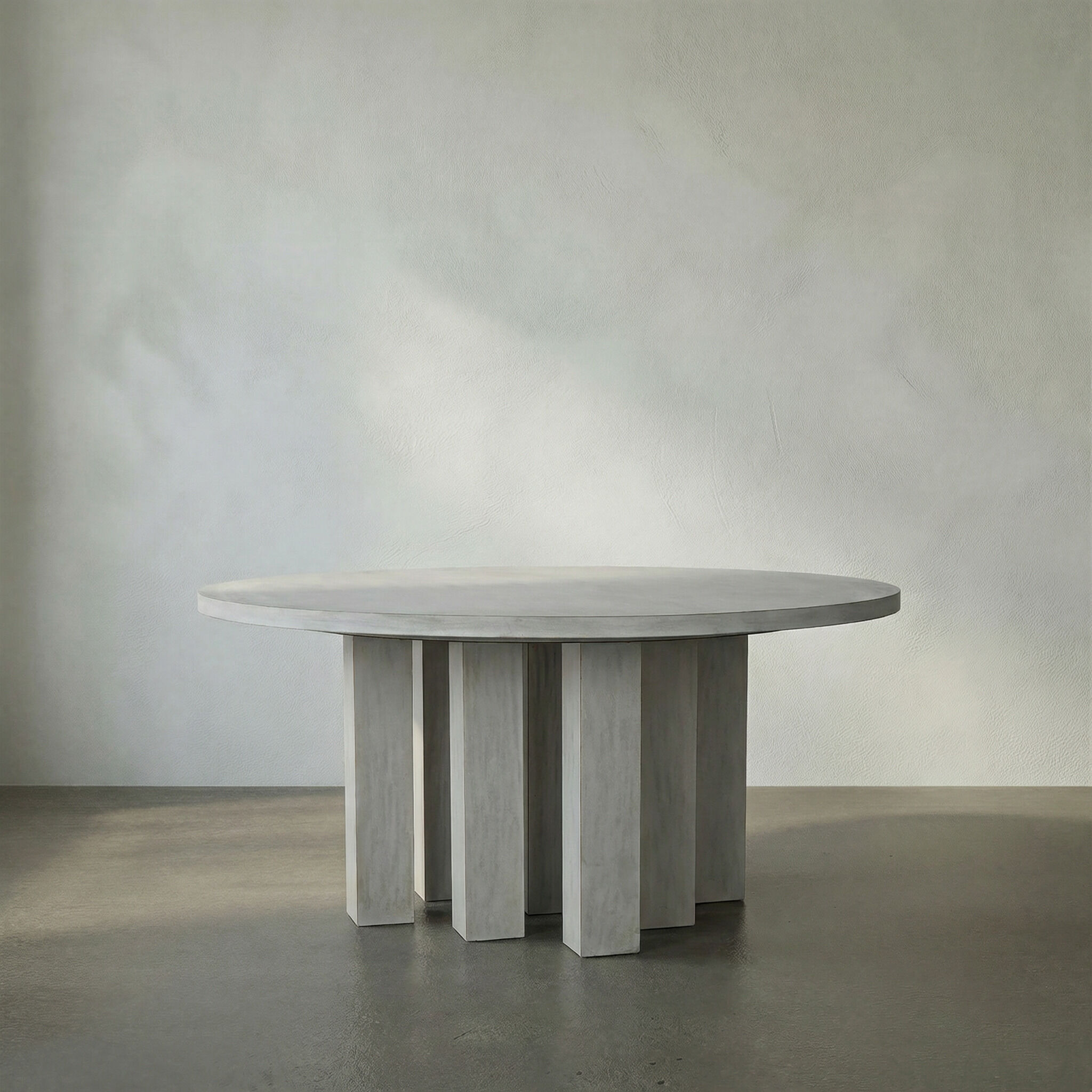 Resistance 60 X 60 inch White Wash Dining Table