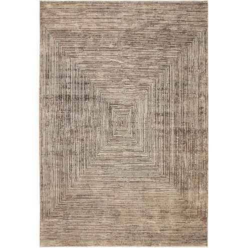Rienz 36 X 24 inch Brown Rug in 2 x 3