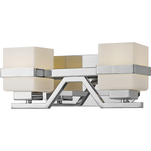 Ascend LED 13.5 inch Chrome Vanity Wall Light