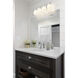 Naya 4 Light 32 inch Chrome Bath Vanity Light Wall Light