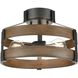 Fort Garry 3 Light Semi-Flush Mount