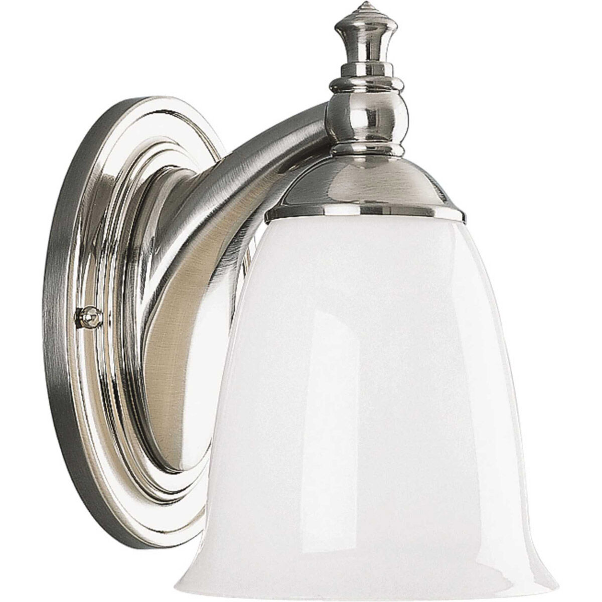 Juno 1 Light 6 inch Brushed Nickel Bath Vanity Wall Light, Delta