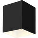 Sean Lavin Exo LED 5.2 inch White Flush Mount Ceiling Light in 20 Degree, LED 90 CRI 3500K, Matte Black/White, Integrated LED