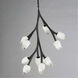 Blossom LED 19.25 inch Black Multi-Light Pendant Ceiling Light