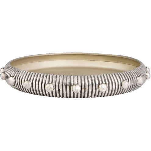 Batten Antique Nickel Tray, Large
