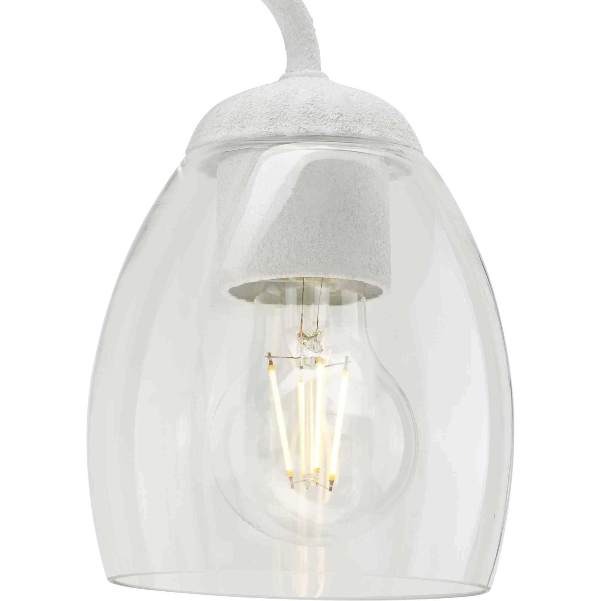 Quillan 3 Light 23.87 inch White Plaster Bathroom Vanity Light Wall Light