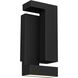 Dance LED 11.25 inch Sand Black Wall Sconce