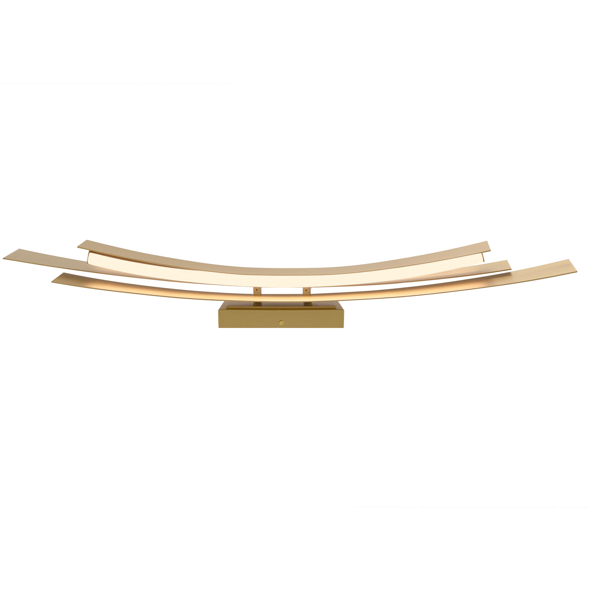 Candora LED 24 inch Brass Vanity Light Wall Light