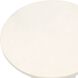 Joppa 21 X 15 inch Warm White Outdoor Accent Table