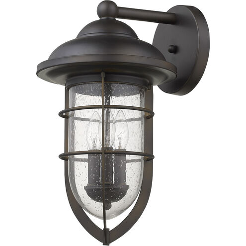 Dylan 3 Light 18 inch Oil-Rubbed Bronze Exterior Wall Mount in Oil Rubbed Bronze