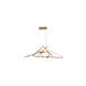 Canada LED 26 inch Gold Pendant Ceiling Light
