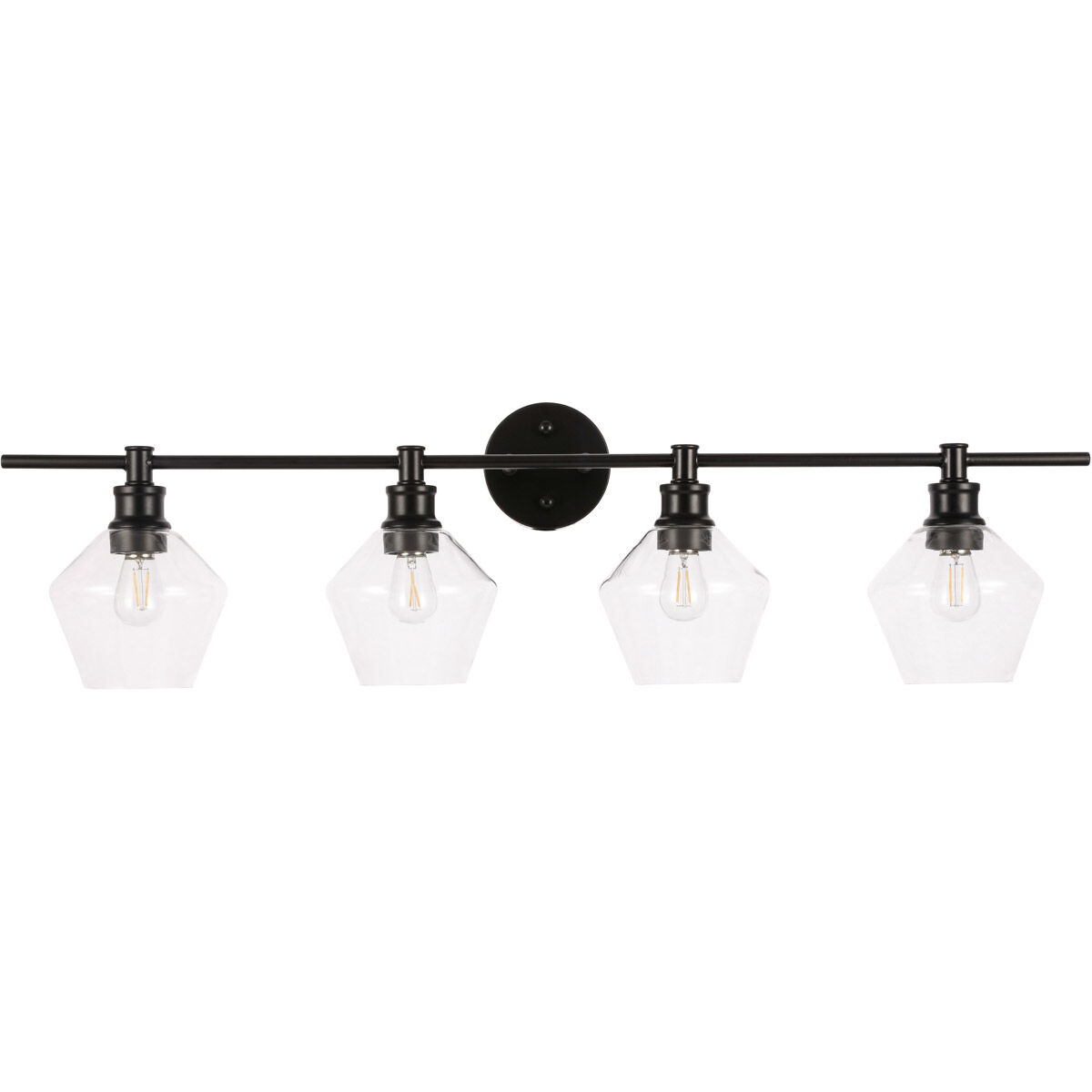Rochester 4 Light 38 inch Black Wall sconce Wall Light