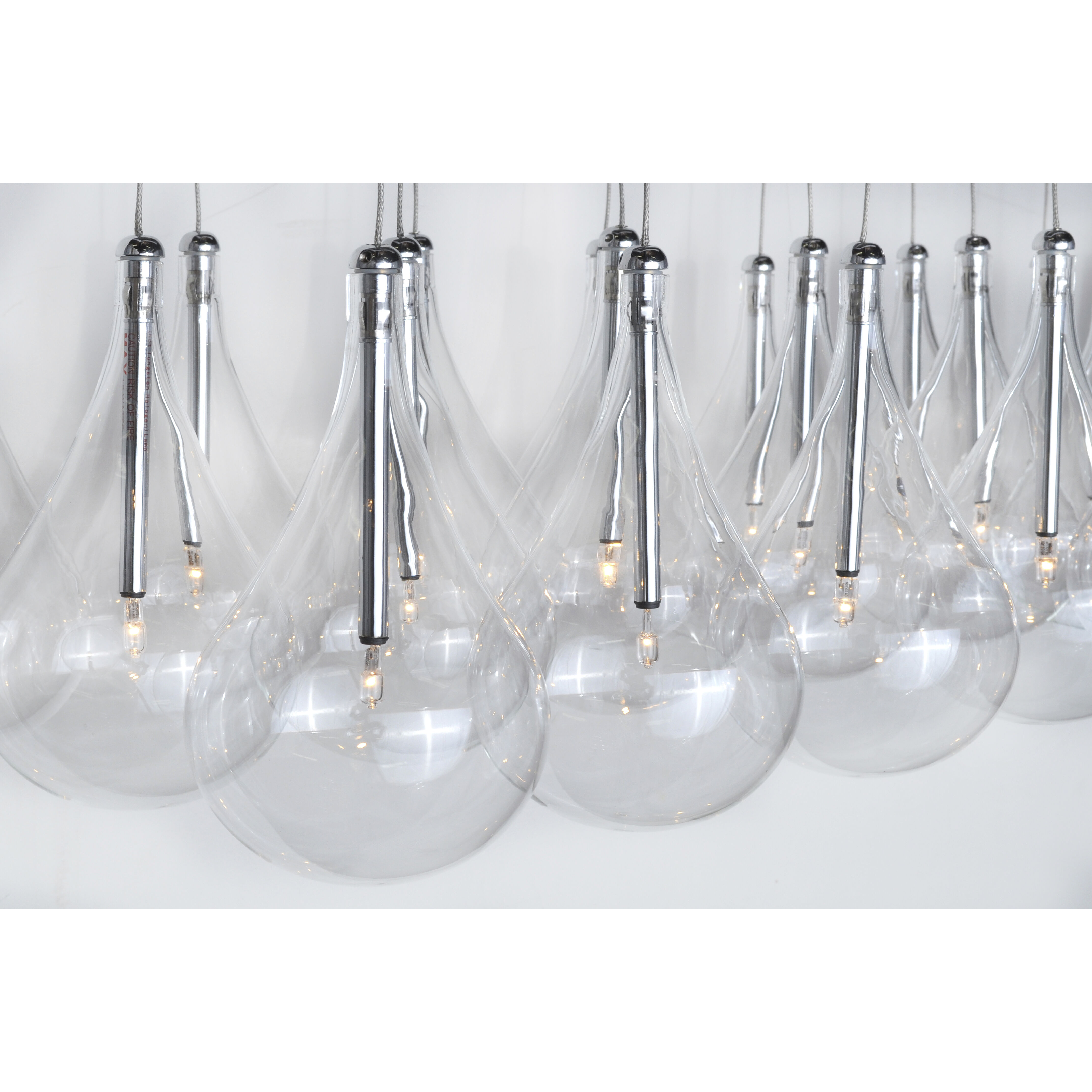 Larmes multi light pendant hot sale