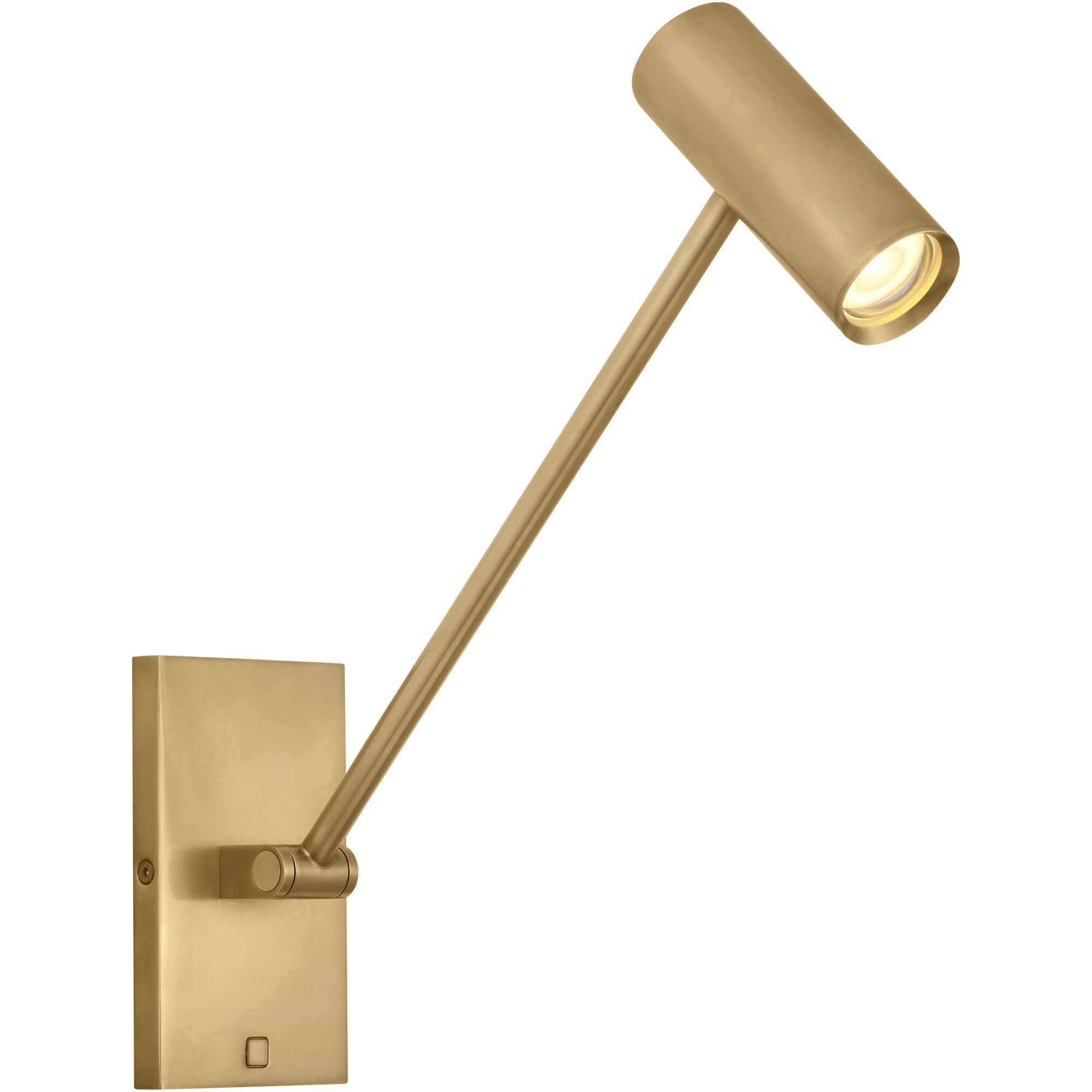 Sean Lavin Ponte 12.6 inch 8.40 watt Natural Brass Task Wall Sconce Wall Light