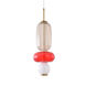 Canada LED 6 inch White / Grey / Red LED Pendant Ceiling Light
