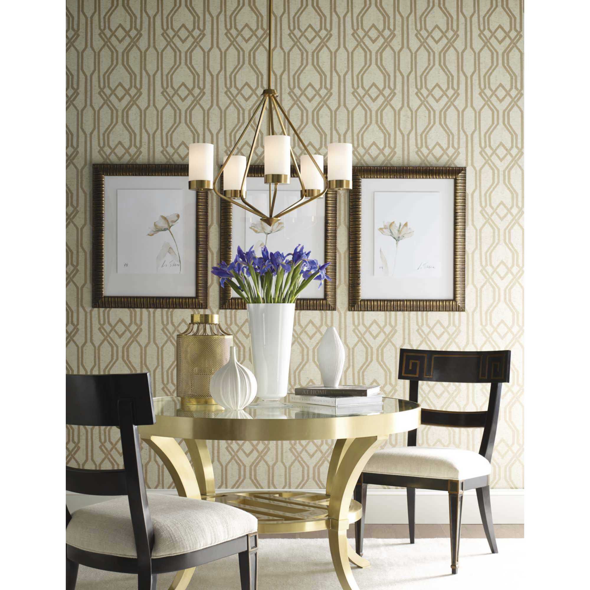 Elevate 3 Light 21.75 inch Brushed Bronze Chandelier Ceiling Light, Design Series