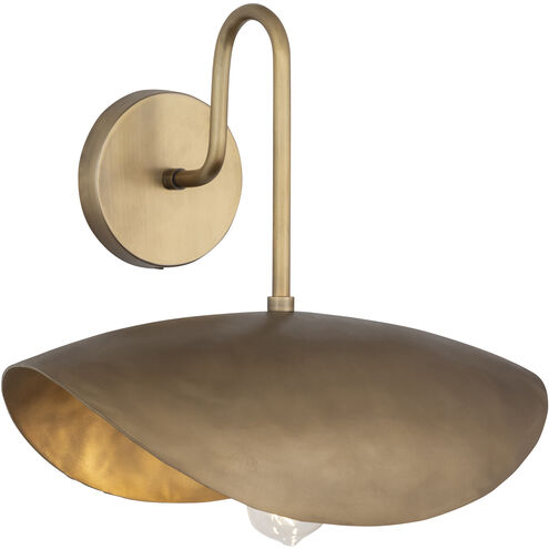 Denarii 1 Light 16 inch Natural Gold Wall Sconce Wall Light