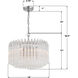Lofton 5 Light 18 inch Polished Nickel Chandelier Ceiling Light
