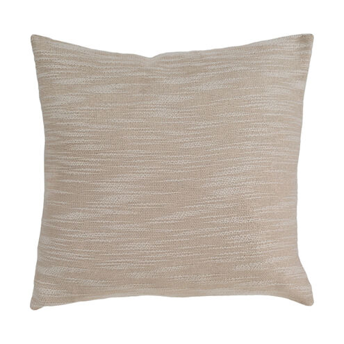 Purist 20 X 20 inch Cream/Metallic - Champagne Pillow Kit