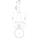 Alora Mood Marcel 4 Light 17.5 inch Chrome Pendant Ceiling Light