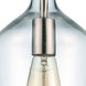 Neighborhood 1 Light 6 inch Brushed Polished Nickel Mini Pendant Ceiling Light