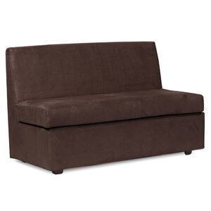 Slipper Bella Chocolate Loveseat Replacement Cover, Loveseat Not Included