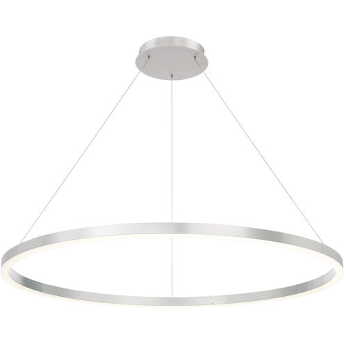 Spunto LED 47.25 inch Silver Chandelier Ceiling Light, Medium