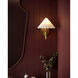 Alora Mood Serena 1 Light 8.38 inch Aged Gold Bath Vanity Light Wall Light