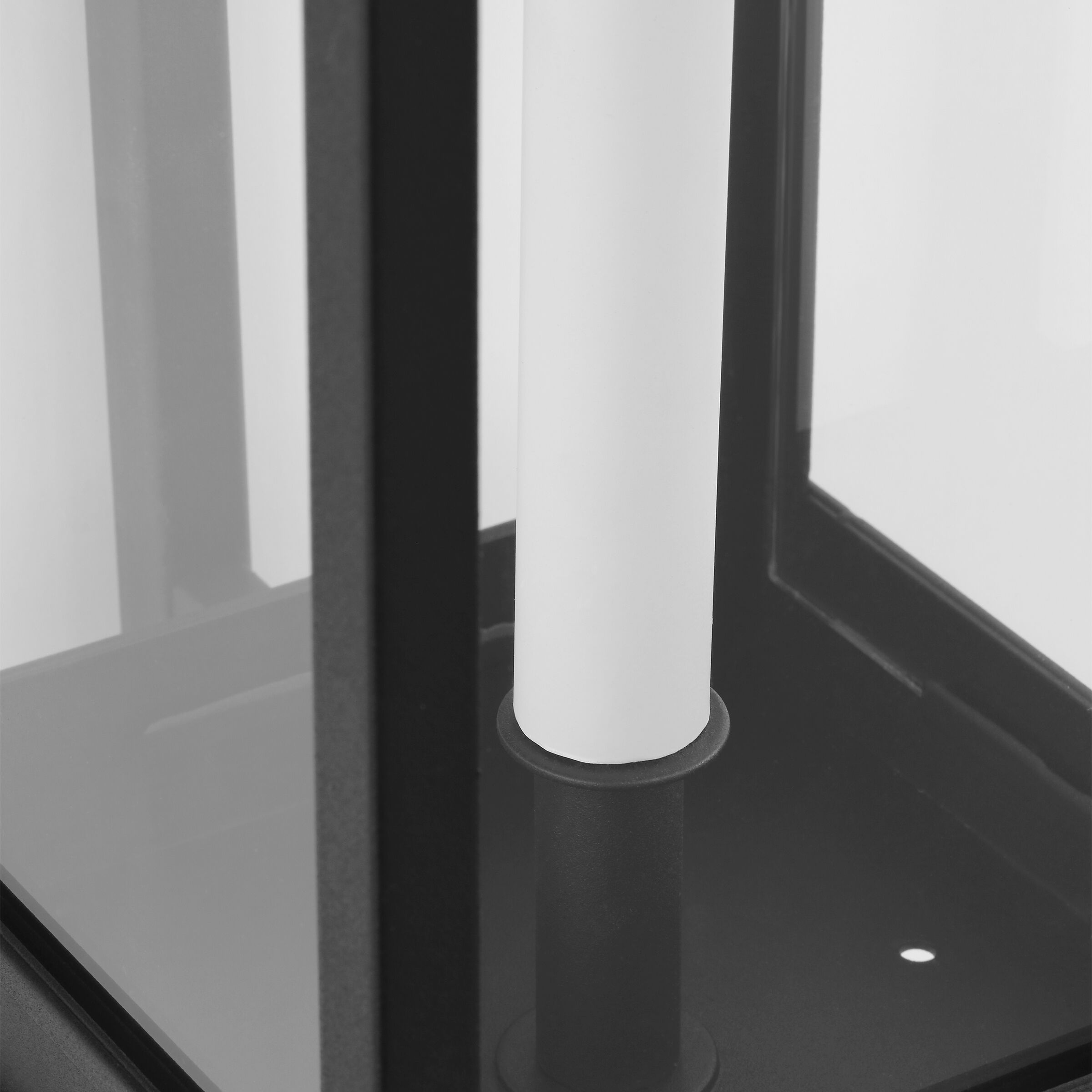 C&M by Chapman & Myers Cupertino 1 Light 19.13 inch Textured Black Outdoor Wall Lantern