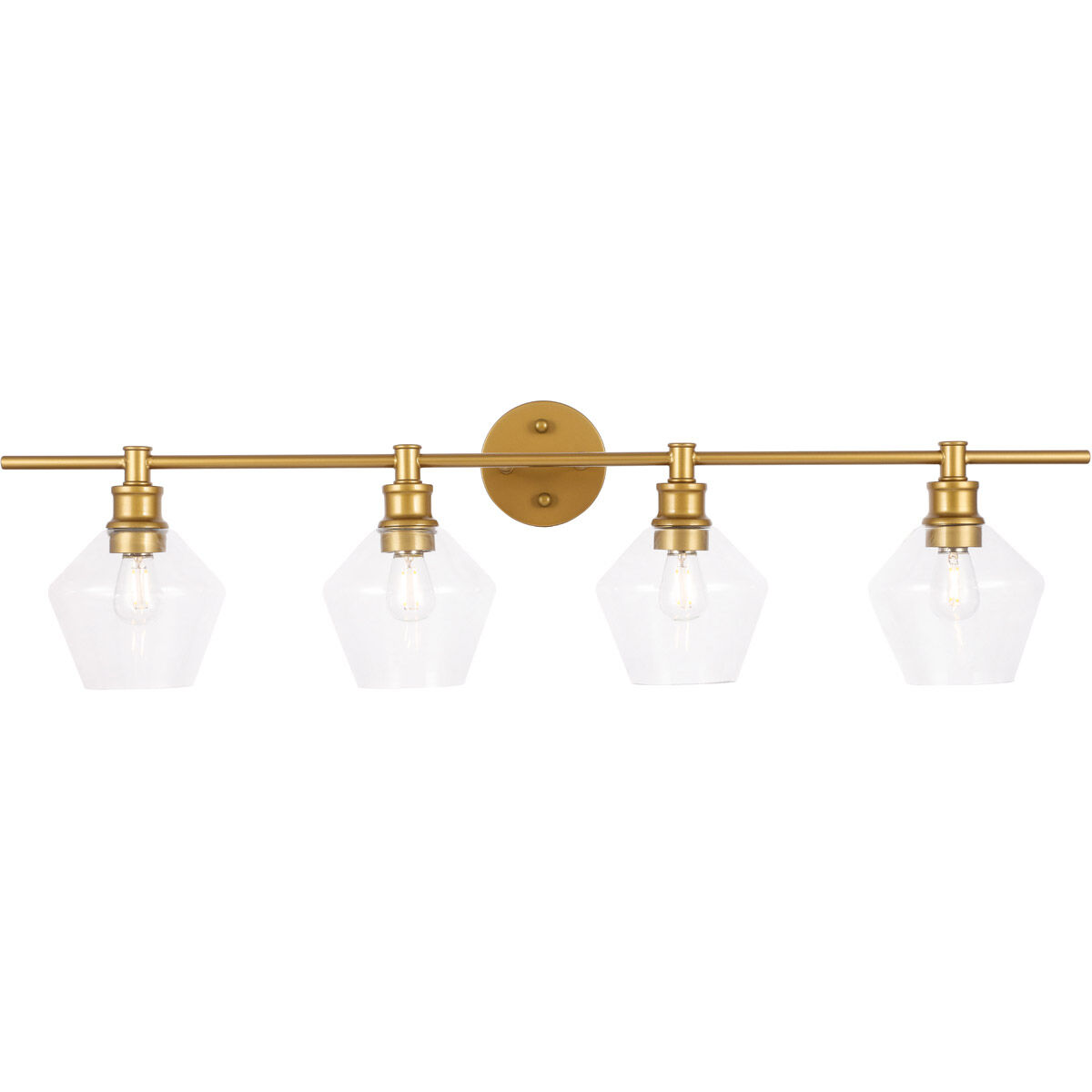 Rochester 4 Light 38 inch Brass Wall sconce Wall Light