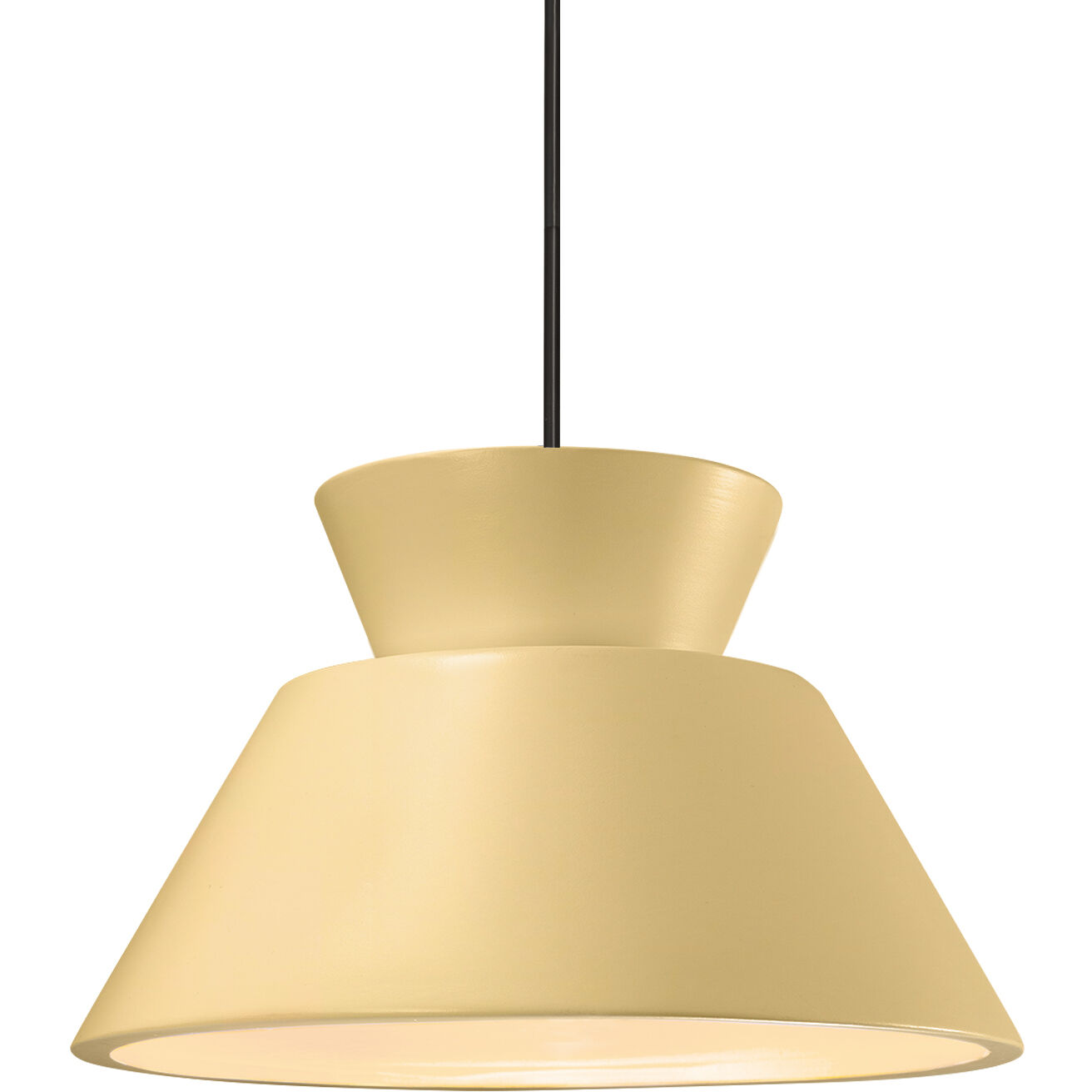Radiance Collection - Trapezoid Pendant Ceiling Light, Form+Finish+Function