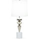 Fraser 27 inch 150.00 watt Polished Nickel Table Lamp Portable Light