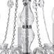 Traditional Crystal 5 Light 21 inch Polished Chrome Chandelier Ceiling Light in Clear Hand Cut
