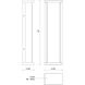 Bravo LED 20 inch Black Exterior Wall Sconce