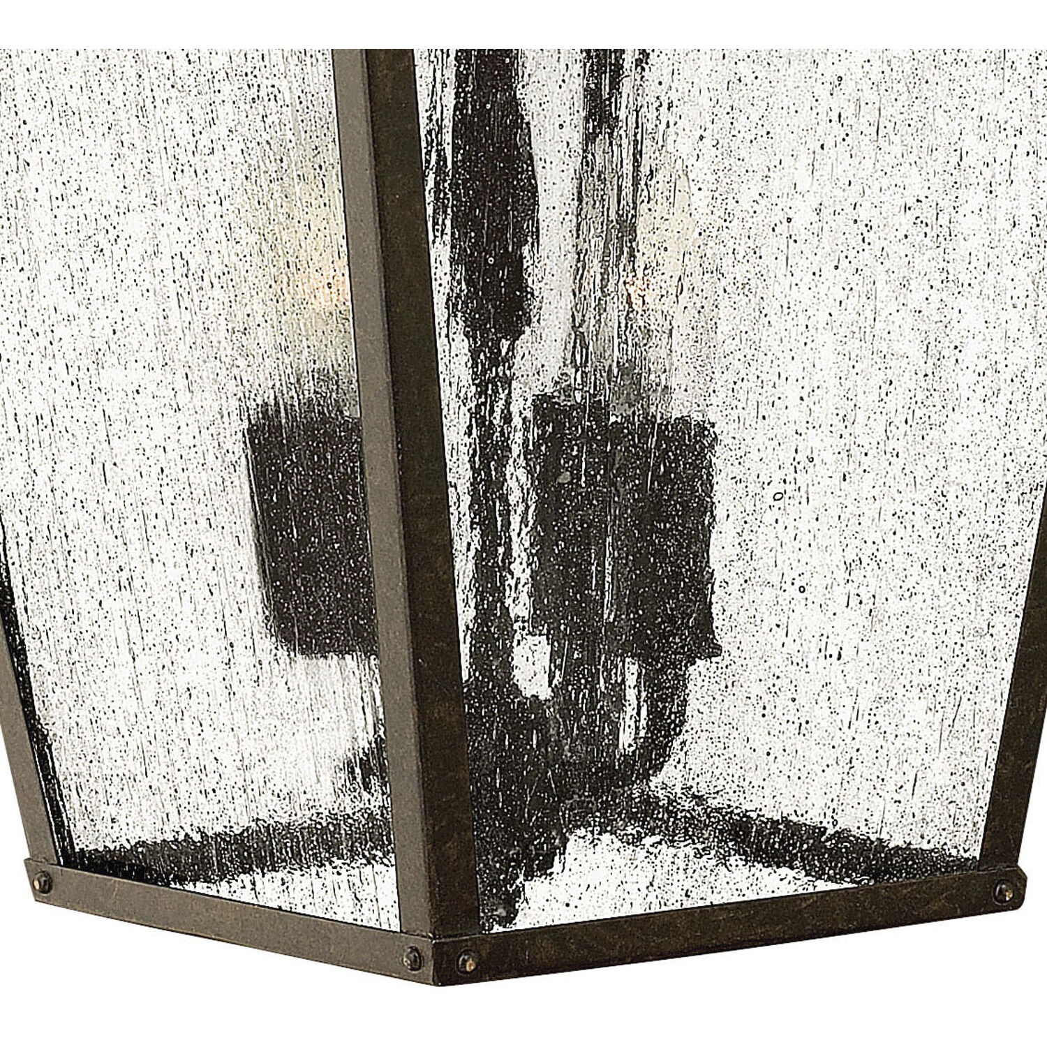 Heritage Trellis Outdoor Wall Mount Lantern in Regency Bronze, Large