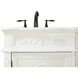 Danville 54 X 36 inch Antique White Bathroom Vanity Cabinet