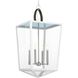 Point Dume™ Shearwater 4 Light 16 inch White Foyer Pendant Ceiling Light, Jeffrey Alan Marks, Design Series