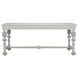Portuguese 72 X 32 inch Solid White Desk