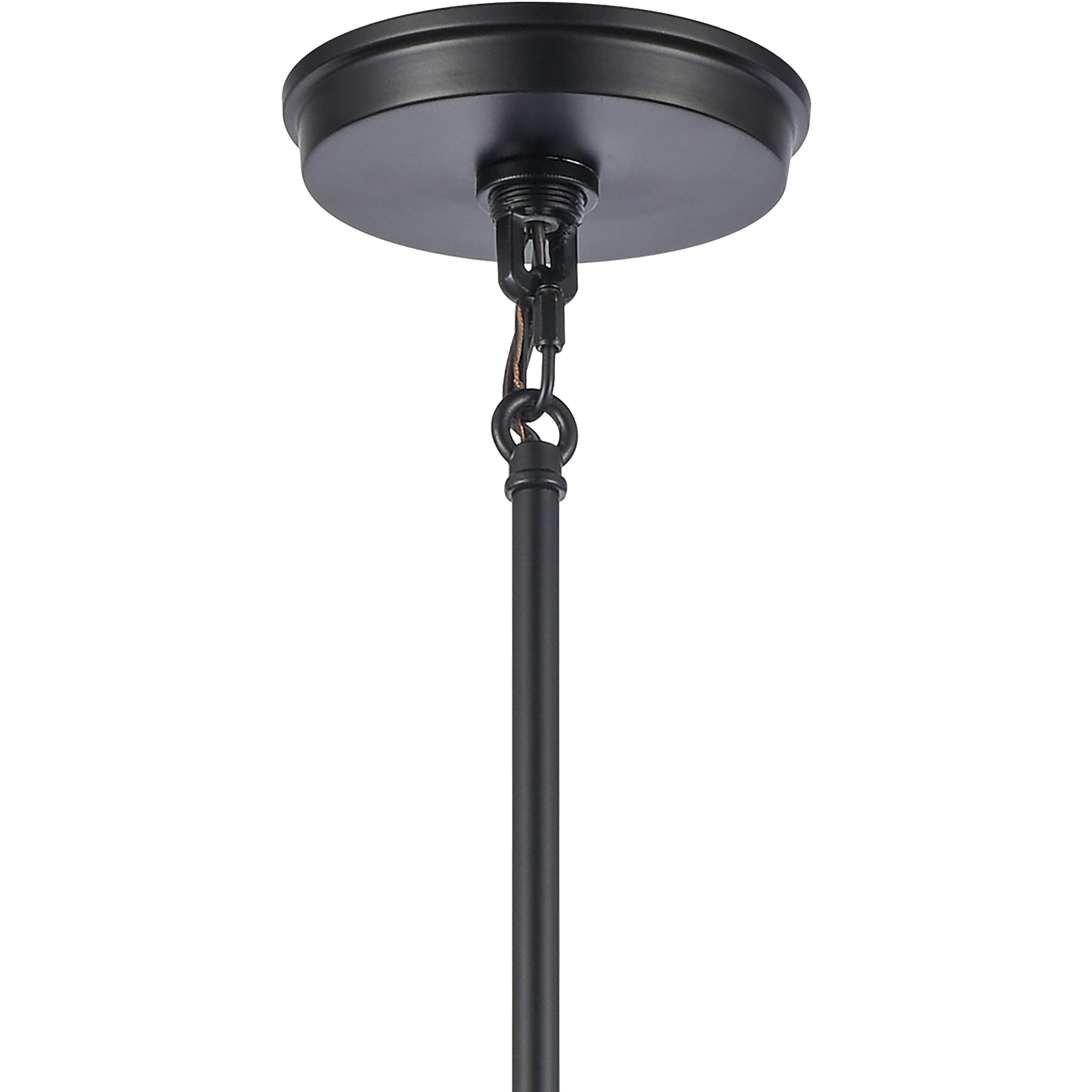 Boyer 4 Light 18 inch Matte Black Pendant Ceiling Light
