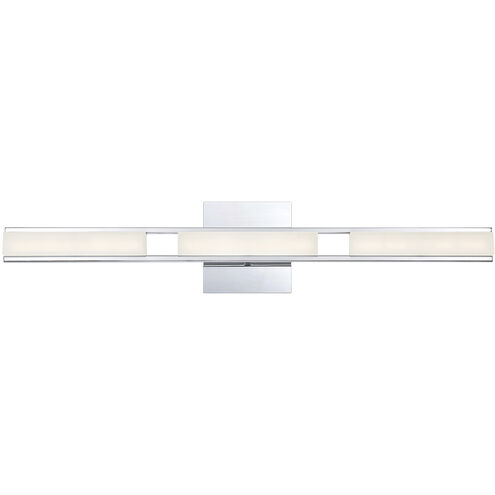 Fanton LED 30 inch Chrome Wall Sconce Wall Light