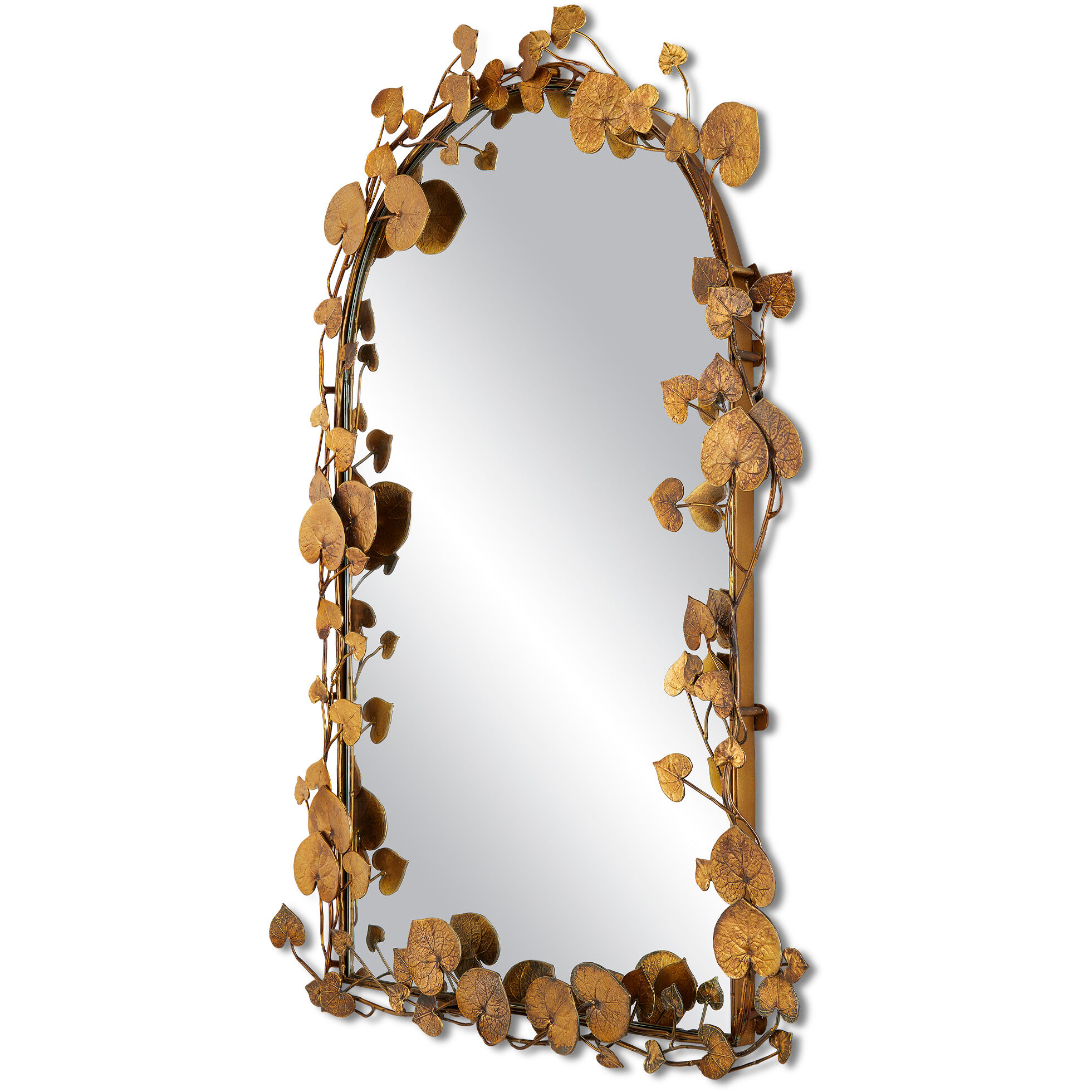 Vinna 39 X 28 inch Antique Brass Mirror