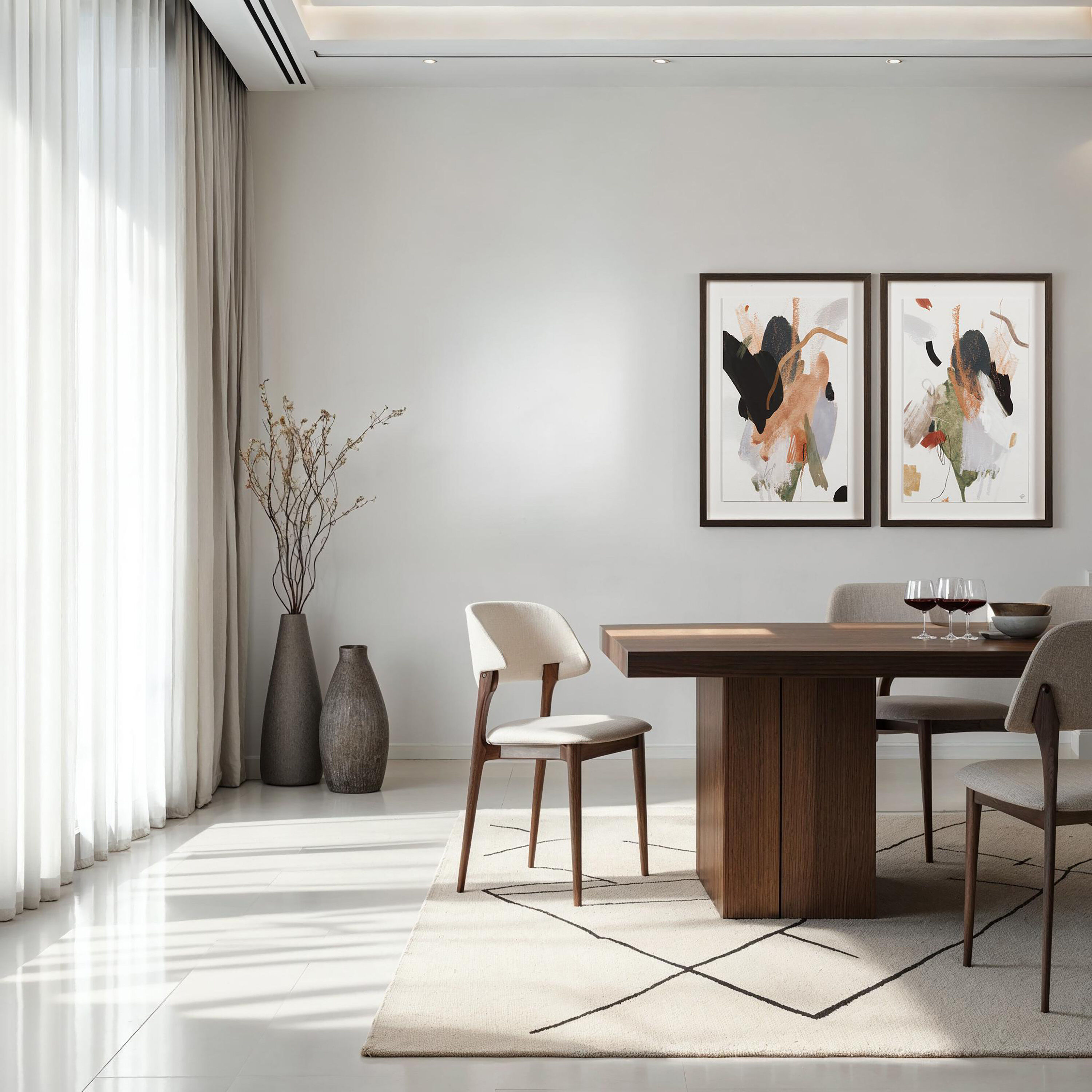 Splendid 36 X 24 inch Printed Artworks, Set of 2