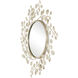Lunaria 37.5 X 37.5 inch Contemporary Silver Leaf Mirror