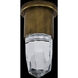 Ore LED 5 inch True Brass Wall Sconce Wall Light