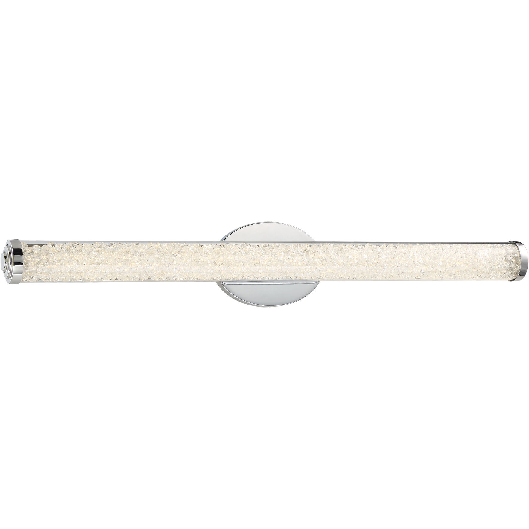 Diamonds LED 32 inch Chrome Bath Light Wall Light