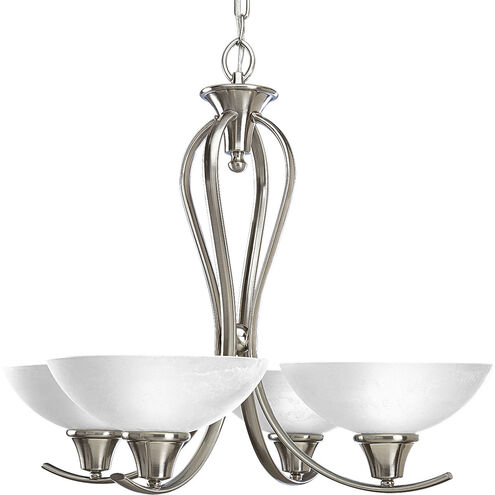 Sentura 4 Light 26 inch Brushed Nickel Chandelier Ceiling Light