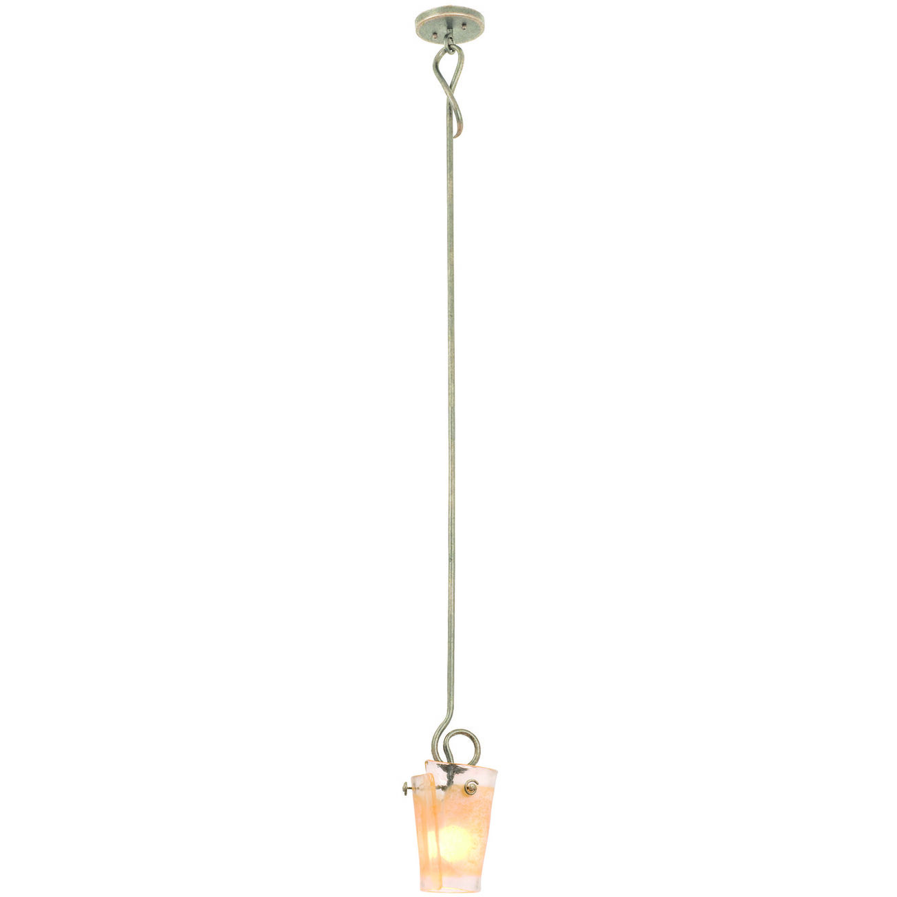 Tribecca 1 Light 7 inch Pearl Silver Mini Pendant Ceiling Light in ANTQ