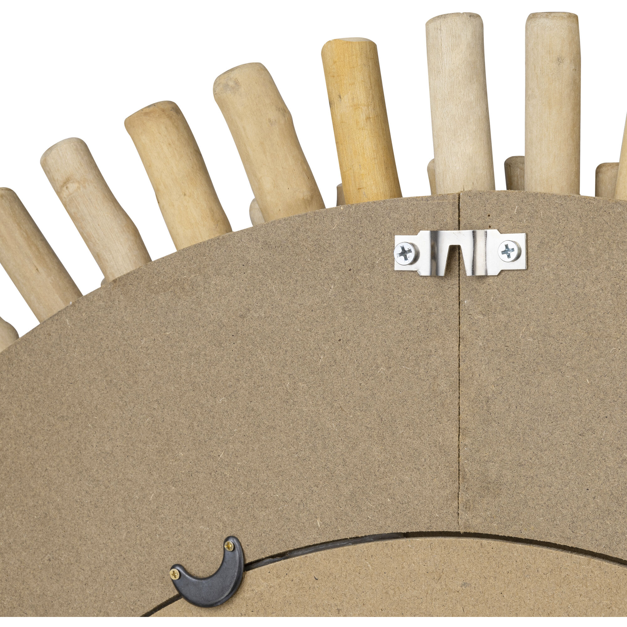 Drifter 34 inch Natural Driftwood Wall Mirror